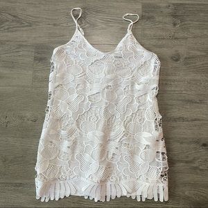 Summer White Dress Size US M